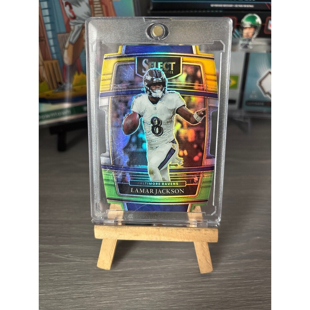 Lamar Jackson select 2021 die cut